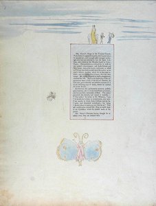 Une longue histoire, dessin 24 des Poèmes de Thomas Gray, 1797-1798 - William Blake